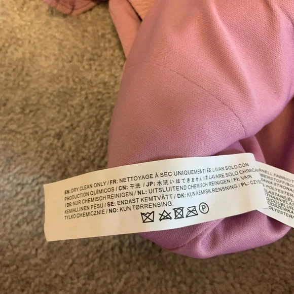 NWT J.O.A lilac crop top - Picture 8 of 9